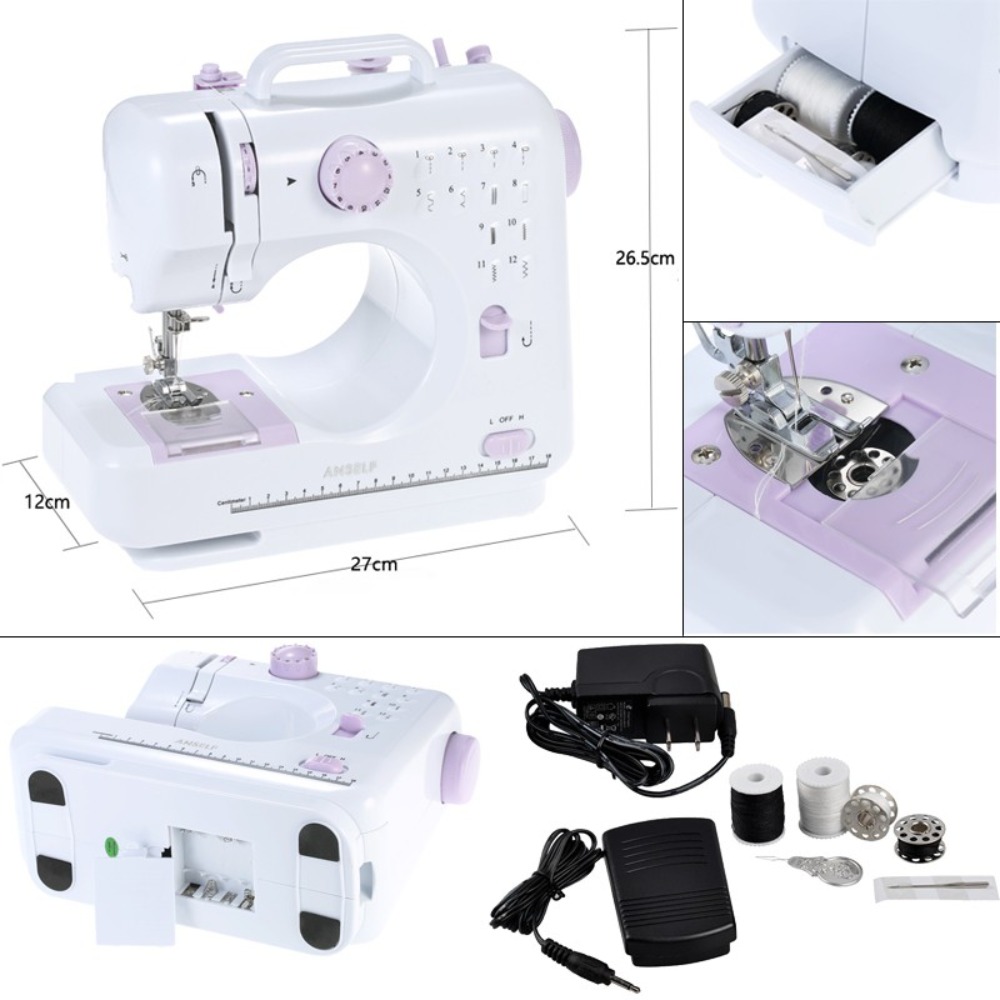 Electric Household Mini Sewing - Sewing Jahit recension och pris