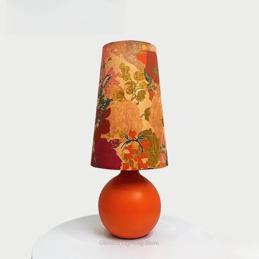 Orange Sphere Table Lamp: UK L - Century Textile & Sewing Supply By Owner recension och pris