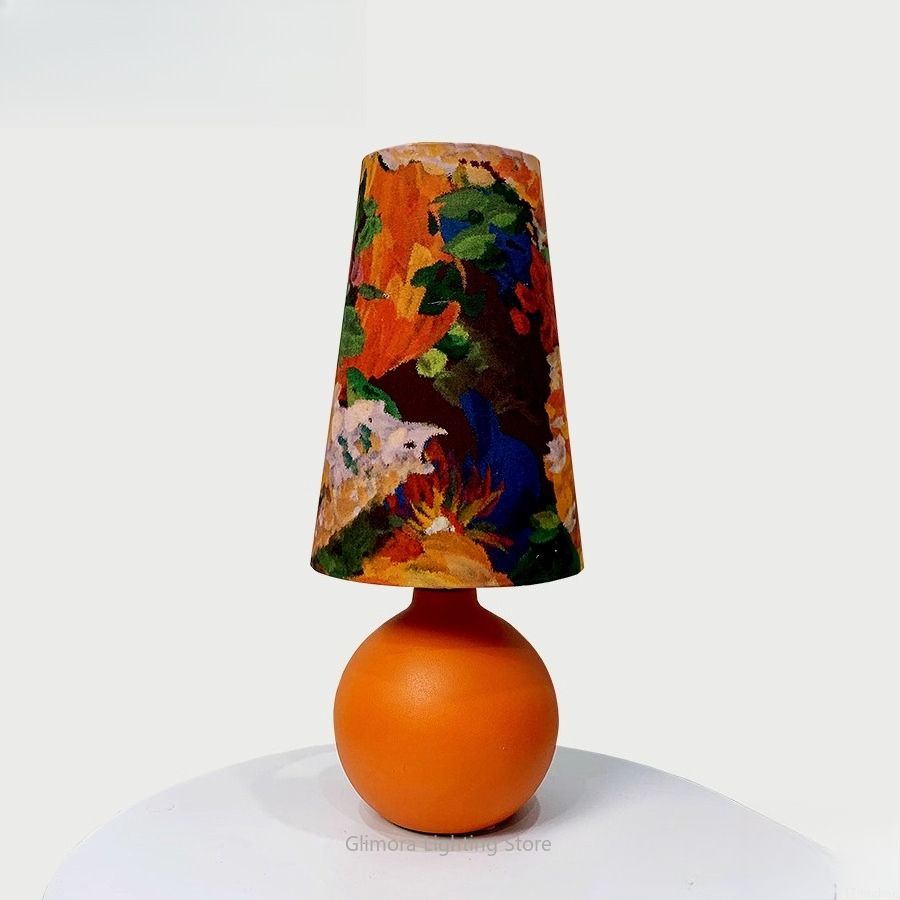 Orange Sphere Table Lamp: UK L - Century Textile & Sewing Supply By Owner recension och pris