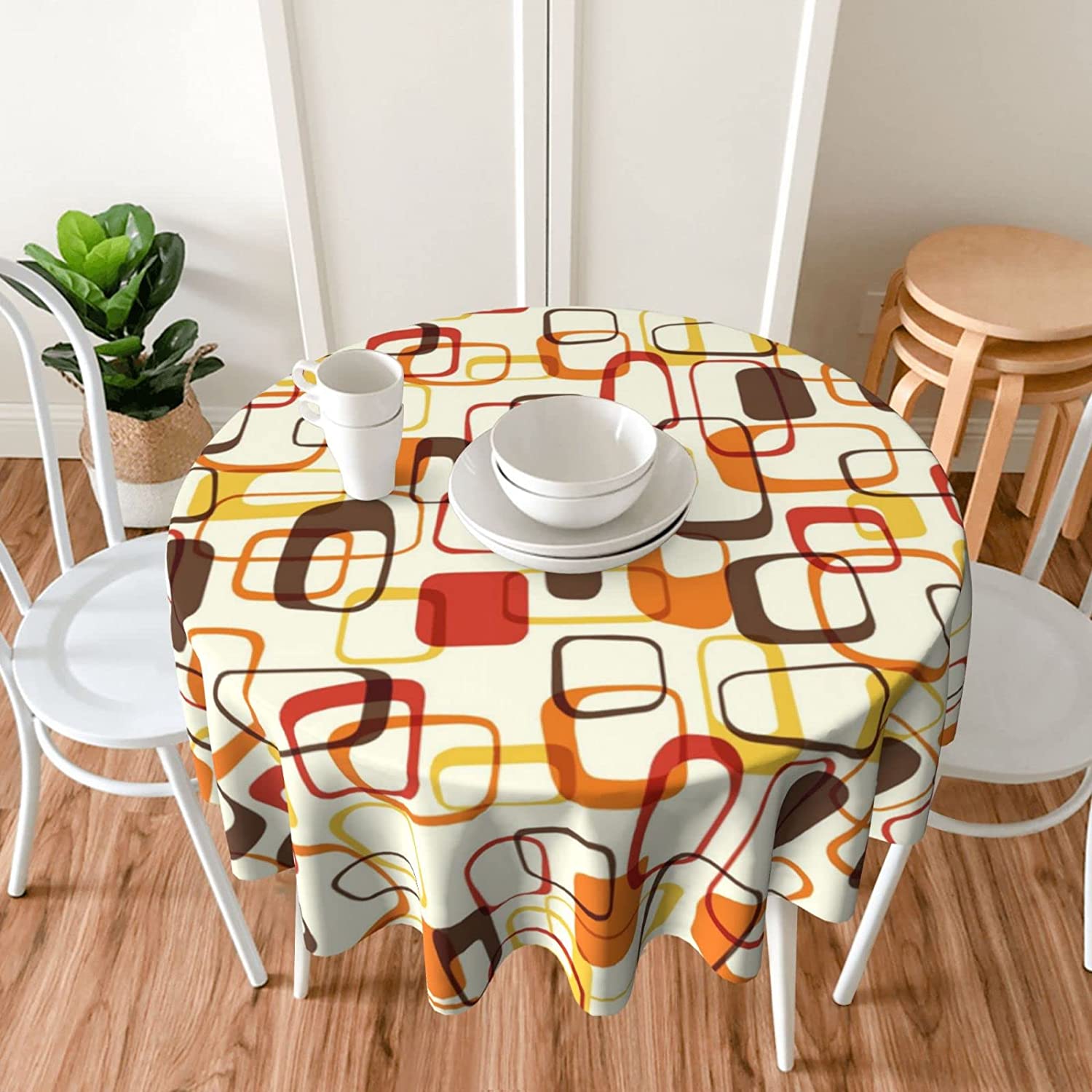 Retro Mid Century Geometric Ro - Century Textile & Sewing Supply By Owner recension och pris
