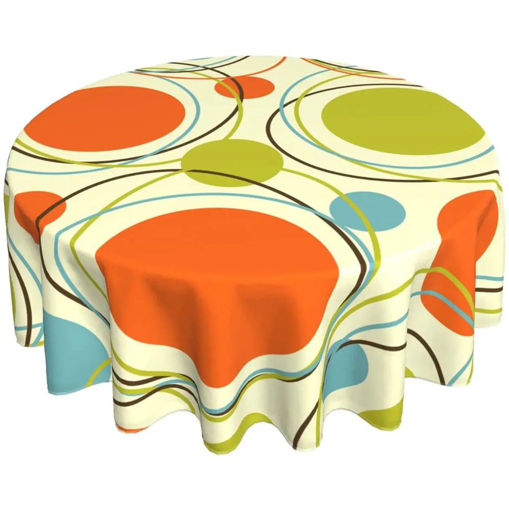 Table Cloth Colorful 1950s Ret - Century Textile & Sewing Supply By Owner recension och pris