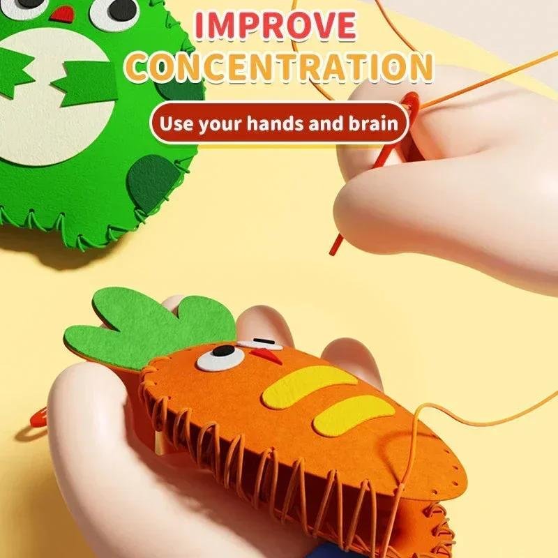 Diy Doll Sewing Toys Animal Fr - Sewing Thread In Textile recension och pris
