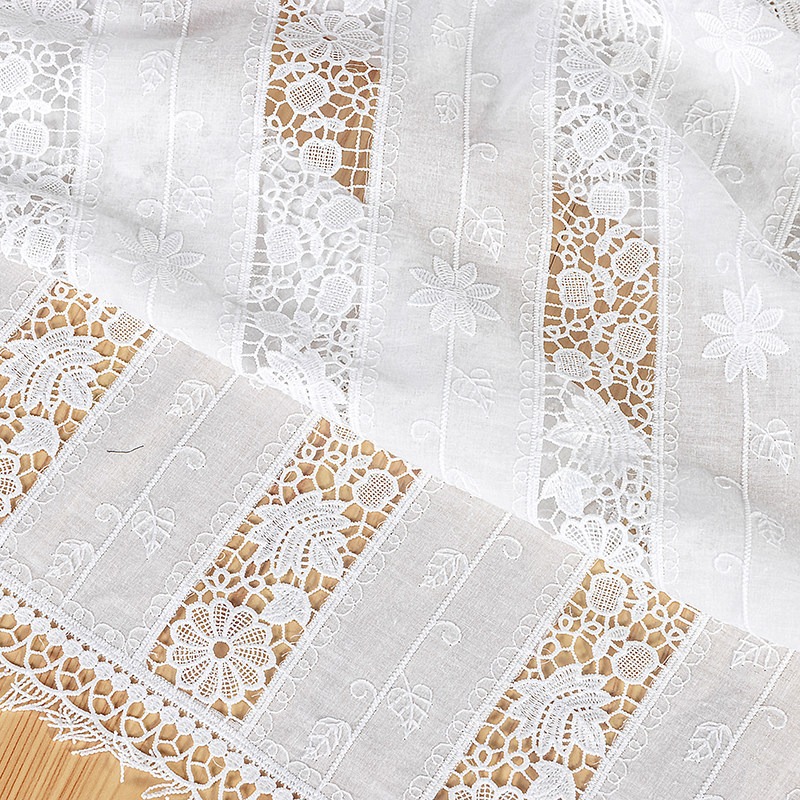 New Cotton Fringe Lace Embroid - Sewing Thread In Textile recension och pris