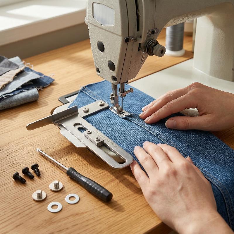 Three Needle Five Thread Zigza - Sewing Thread In Textile recension och pris